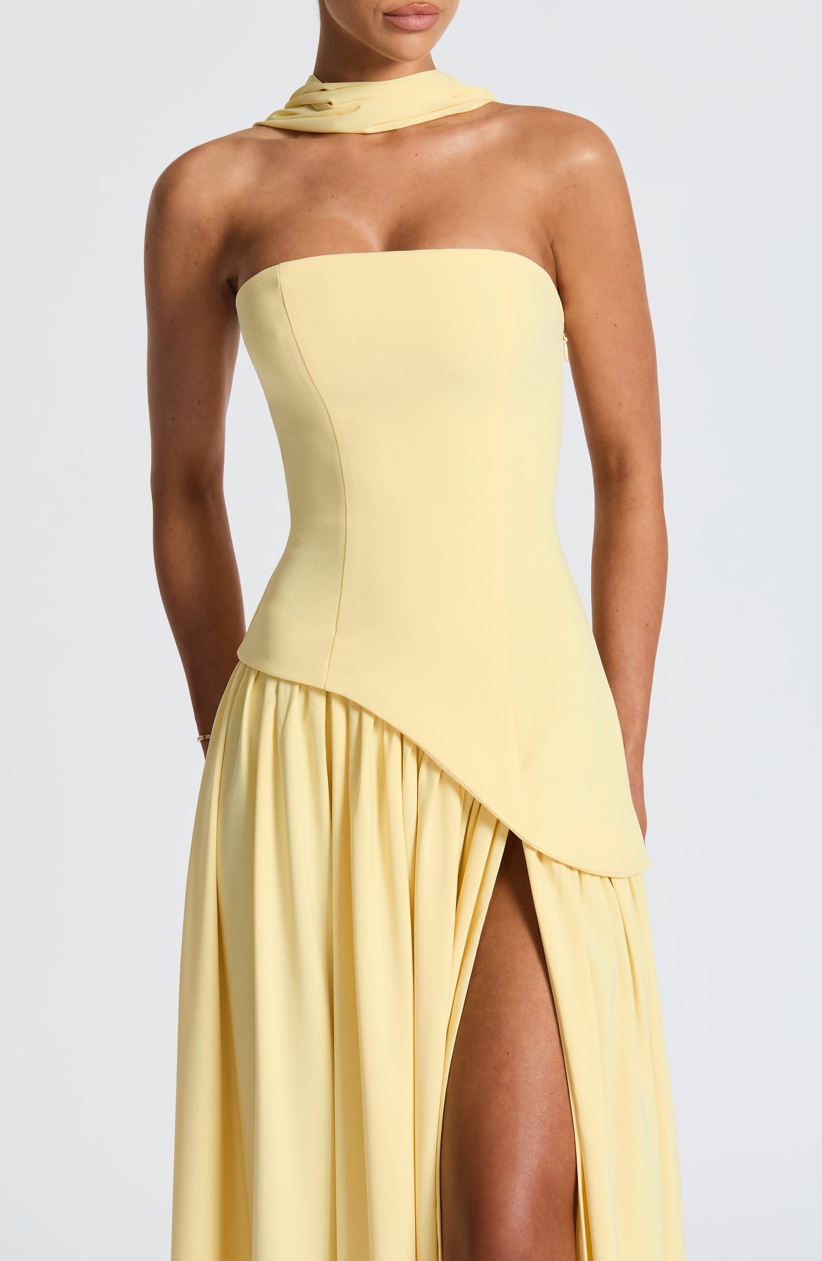 Maliyah Maxi Dress - Lemon – image 12