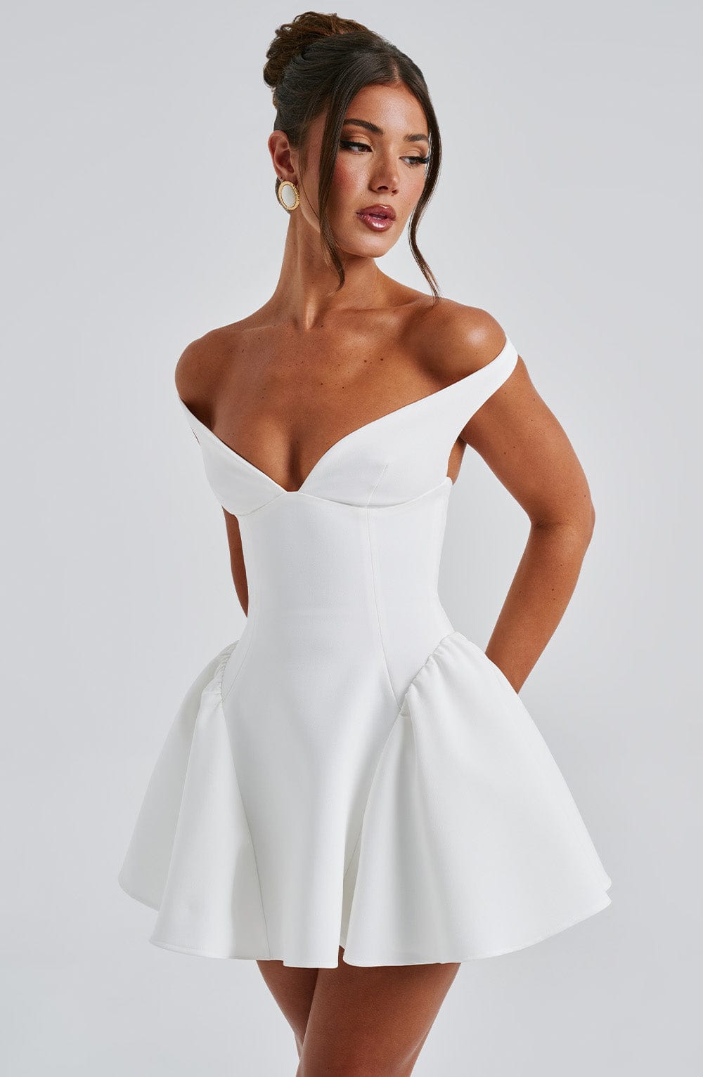 Marla Mini Dress - Ivory – image 7