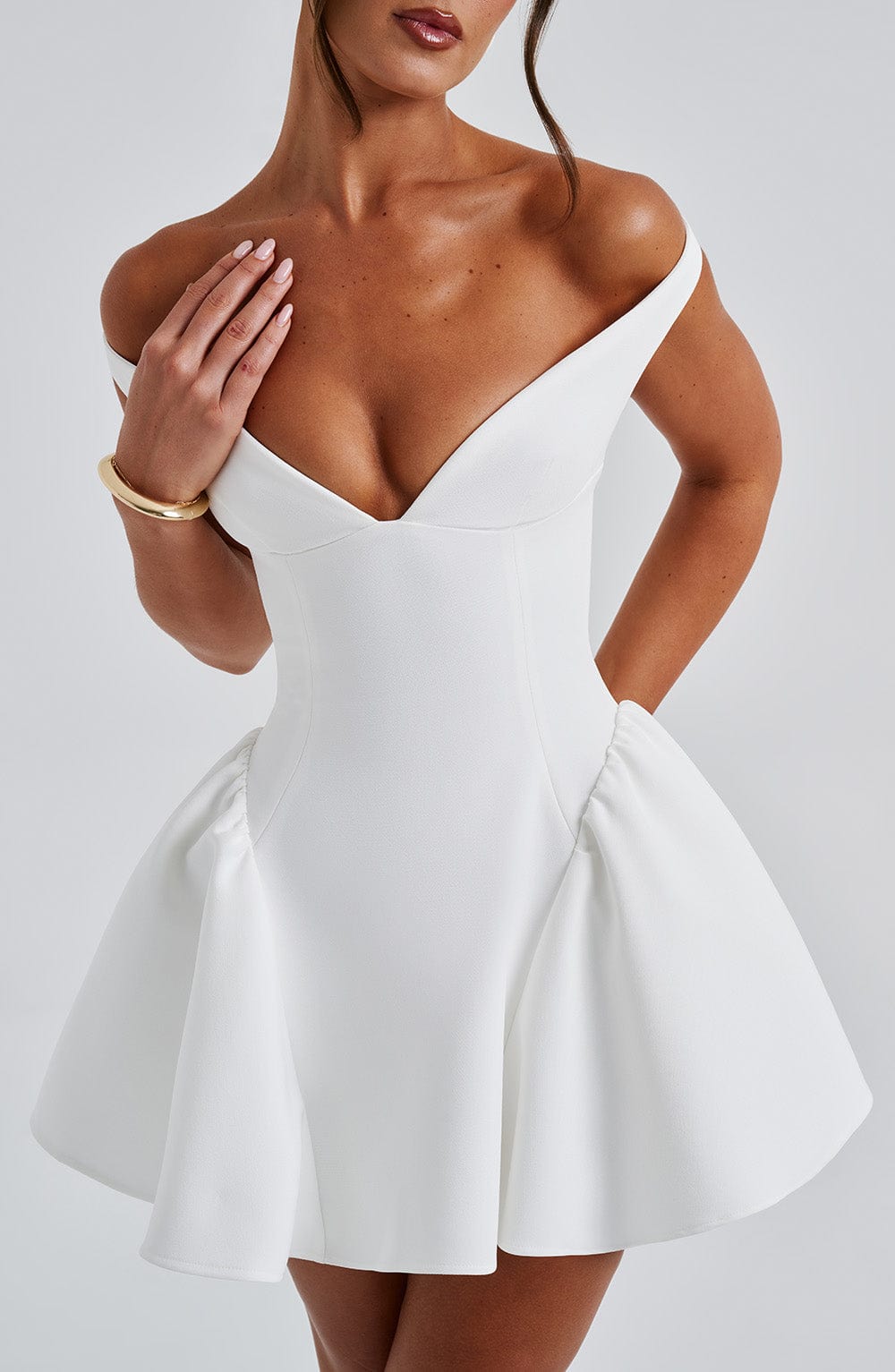 Marla Mini Dress - Ivory – image 6