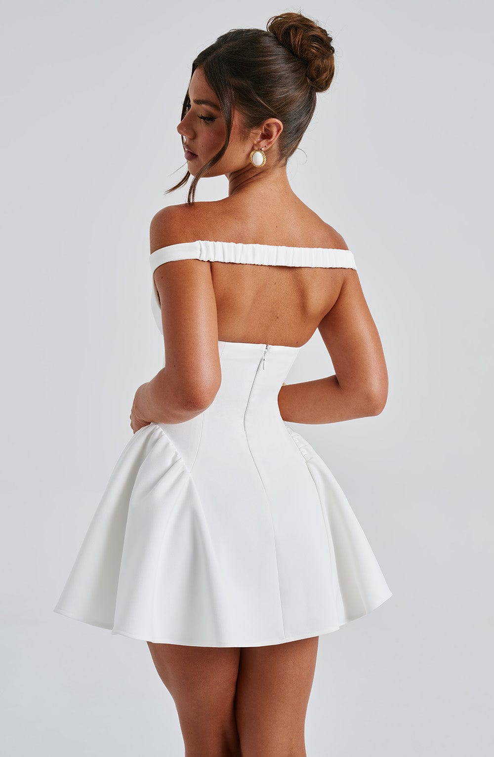 Marla Mini Dress - Ivory – image 8