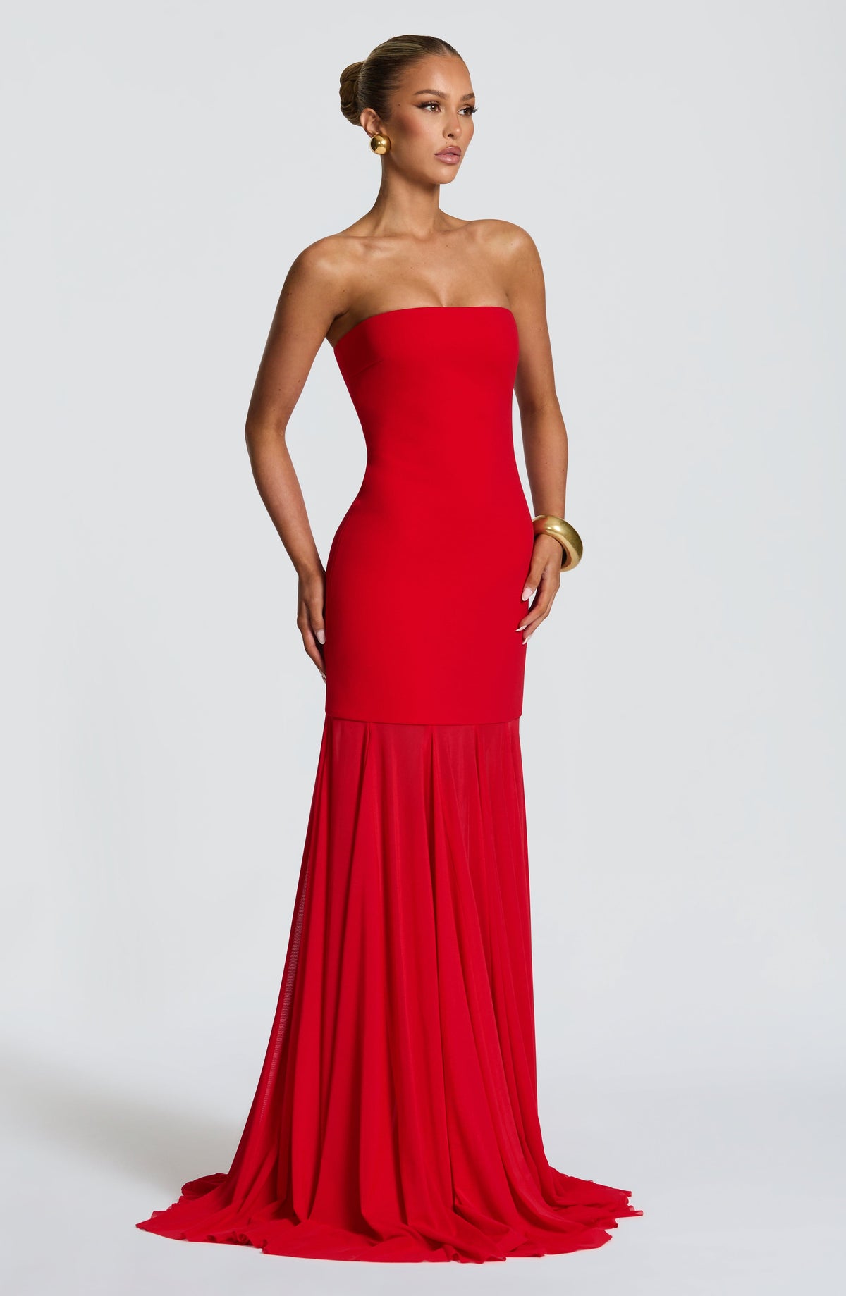 Merritt Gown - Red – image 5