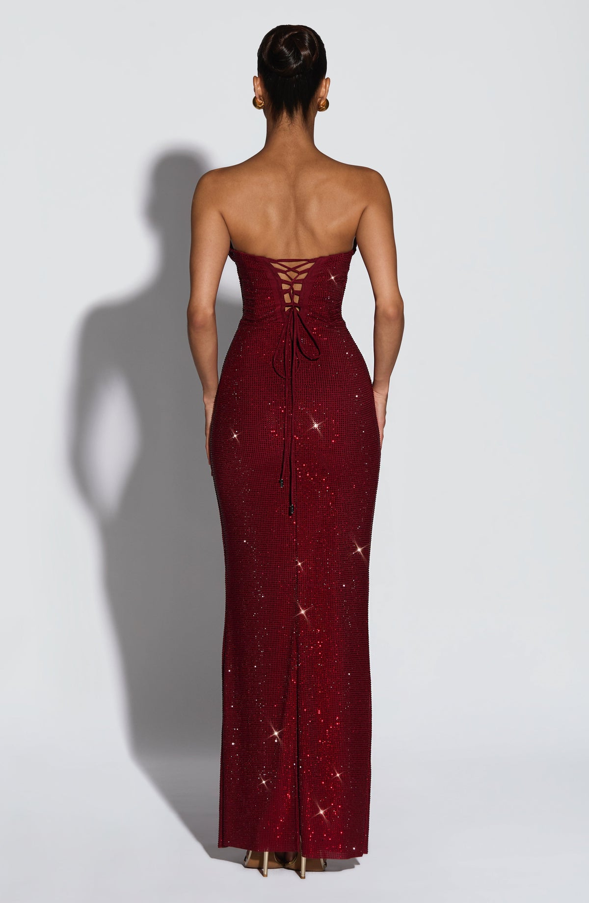 Mirabella Maxi Dress - Burgundy – image 2