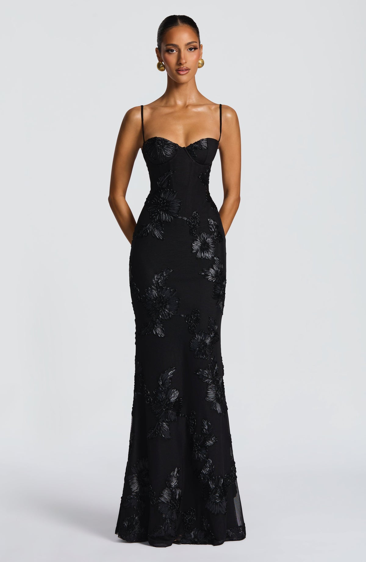 Nefertiti Maxi Dress - Black – image 14