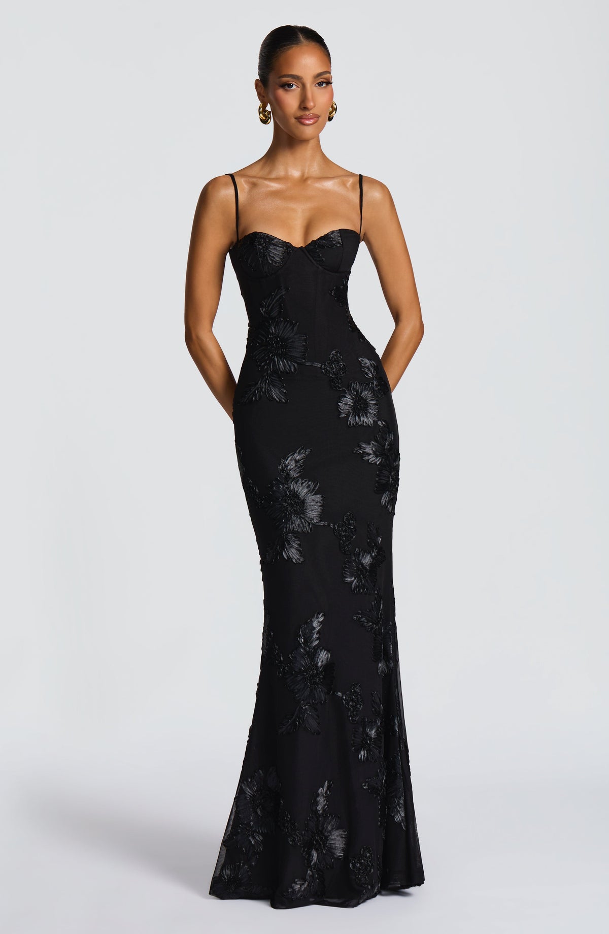 Nefertiti Maxi Dress - Black – image 4