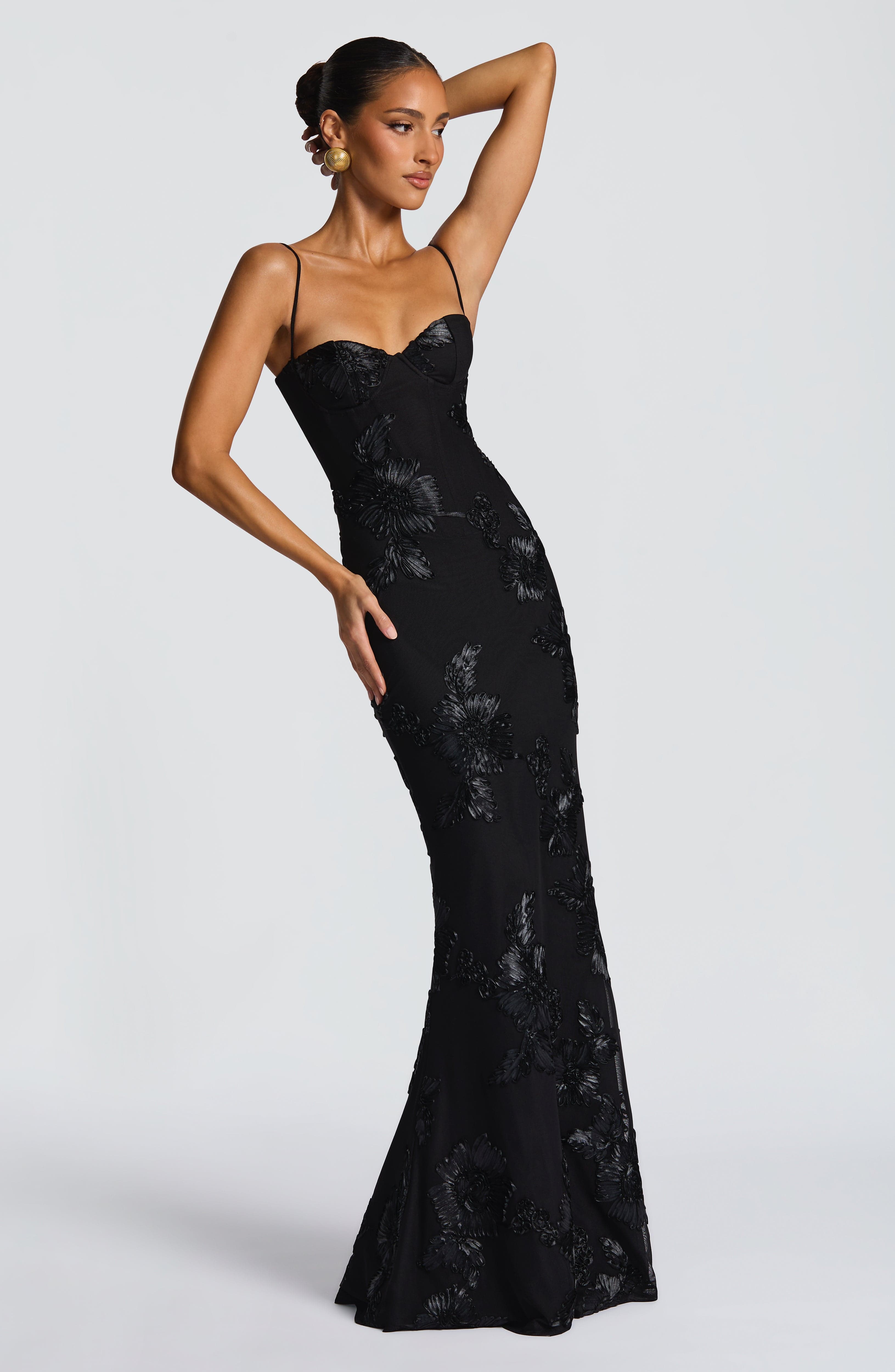 Nefertiti Maxi Dress - Black – image 1