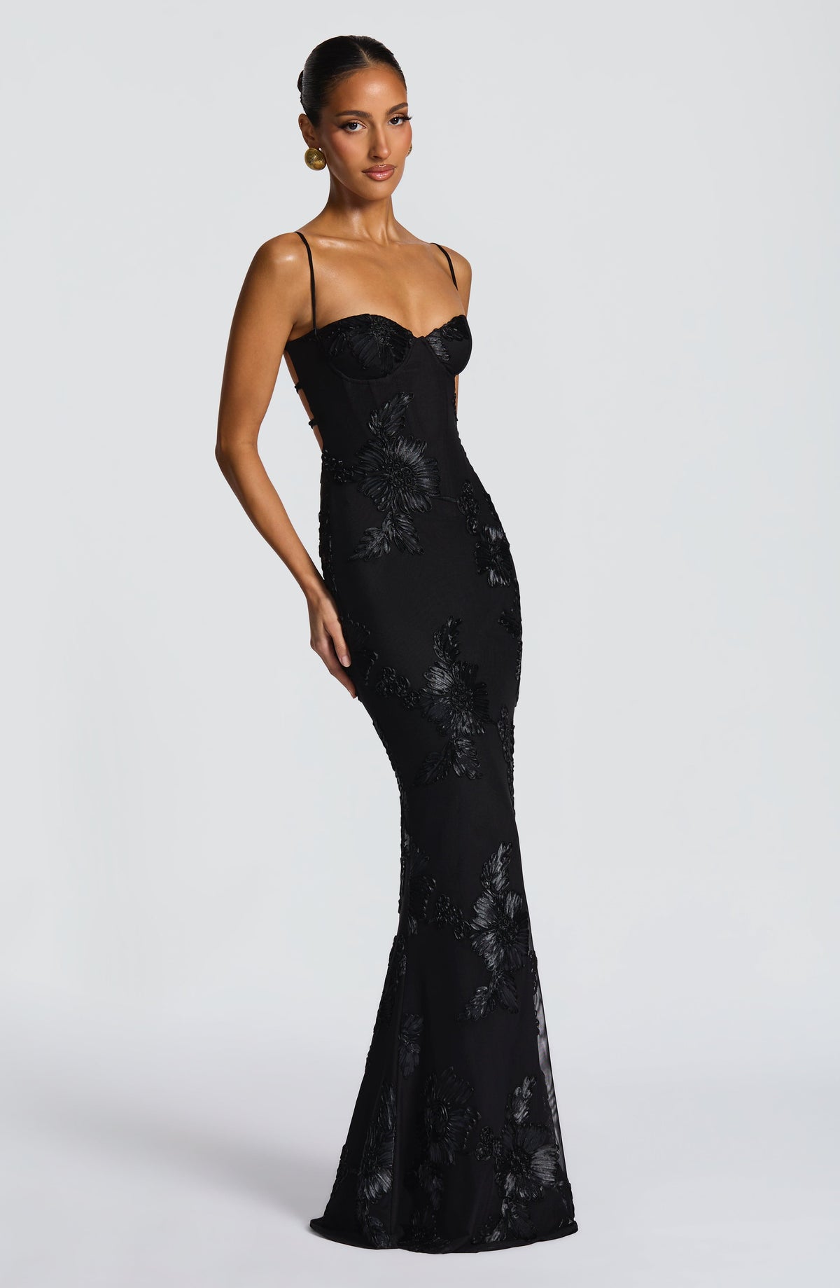 Nefertiti Maxi Dress - Black – image 6