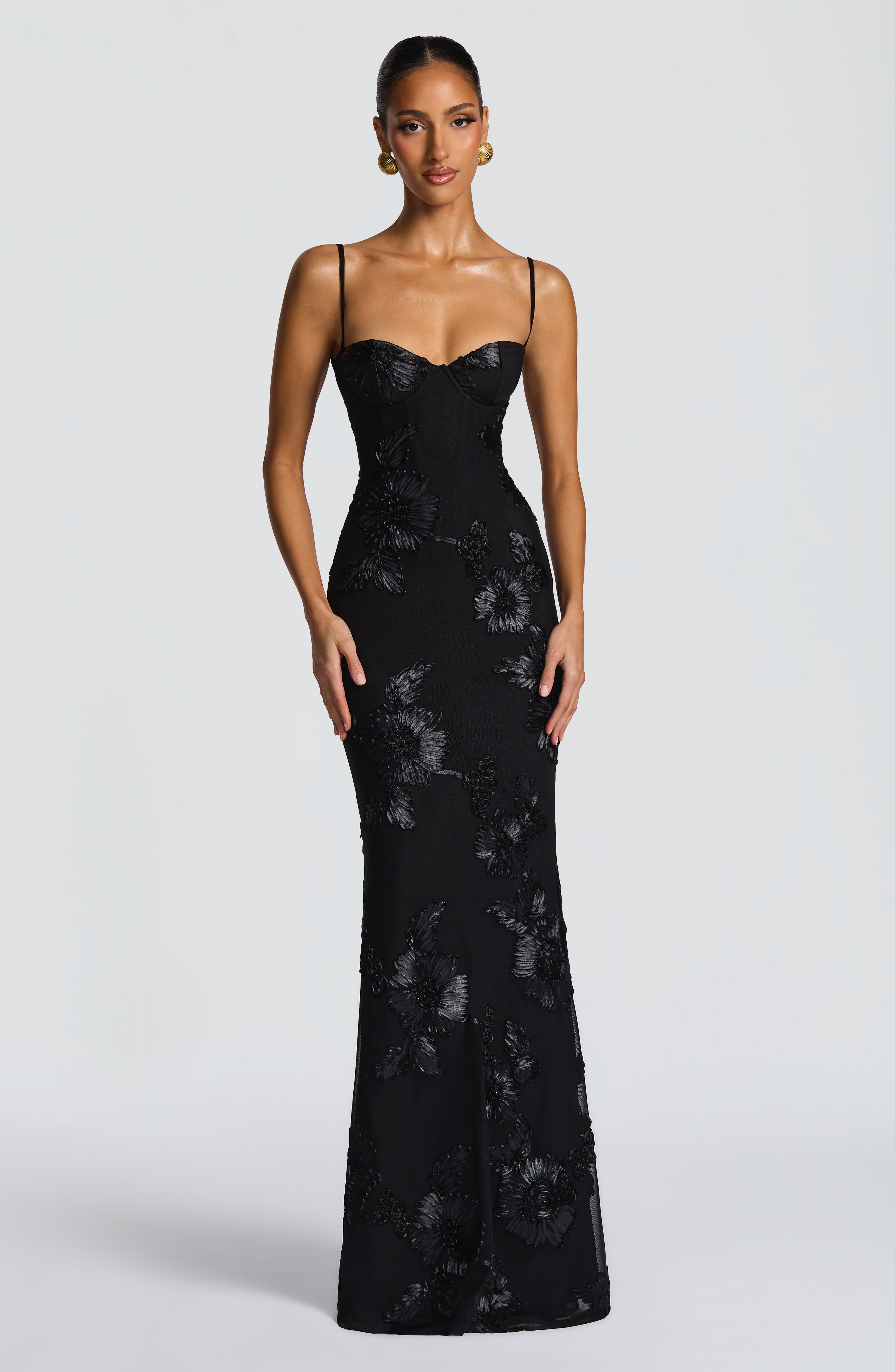 Nefertiti Maxi Dress - Black – image 13