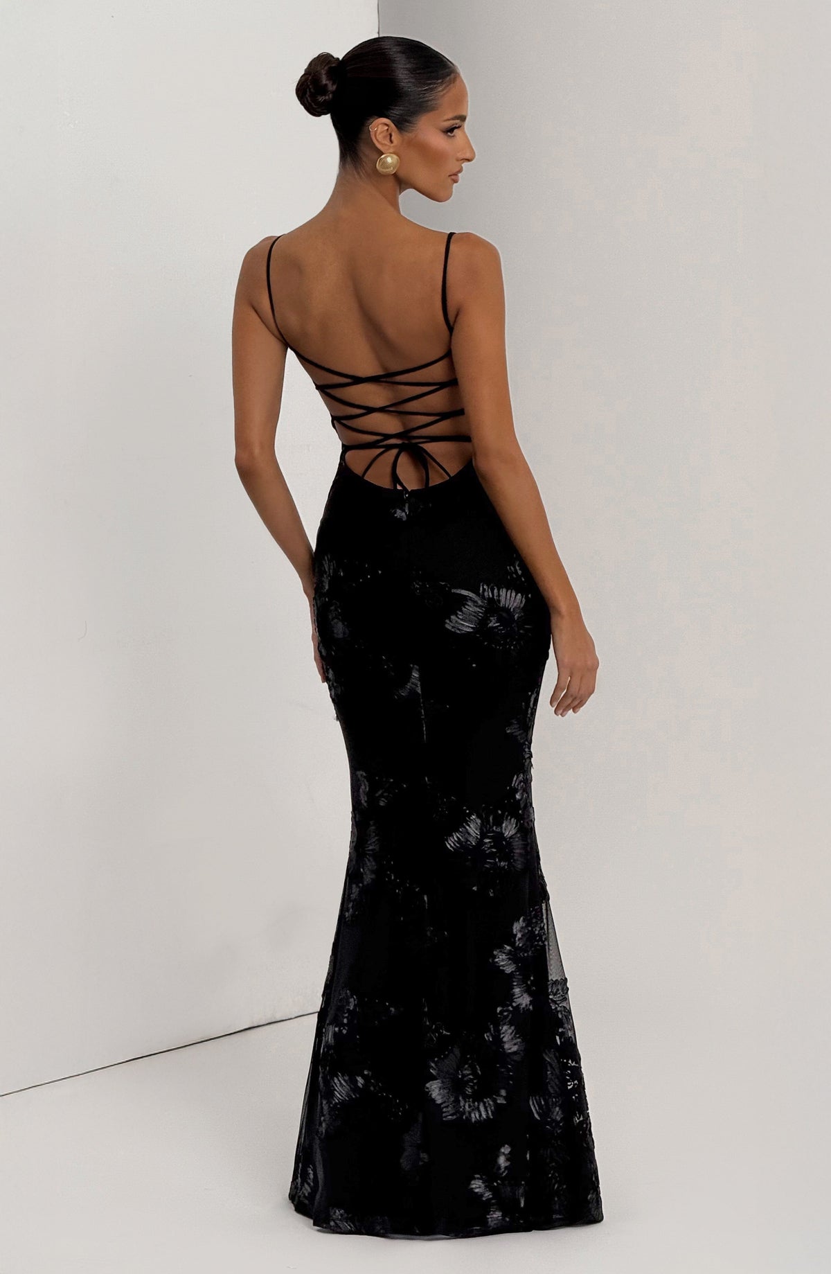 Nefertiti Maxi Dress - Black – image 12