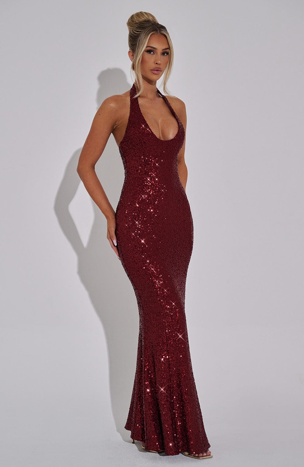 Odette Maxi Dress - Wine – image 2