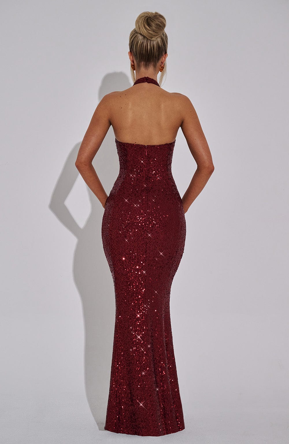 Odette Maxi Dress - Wine – image 3