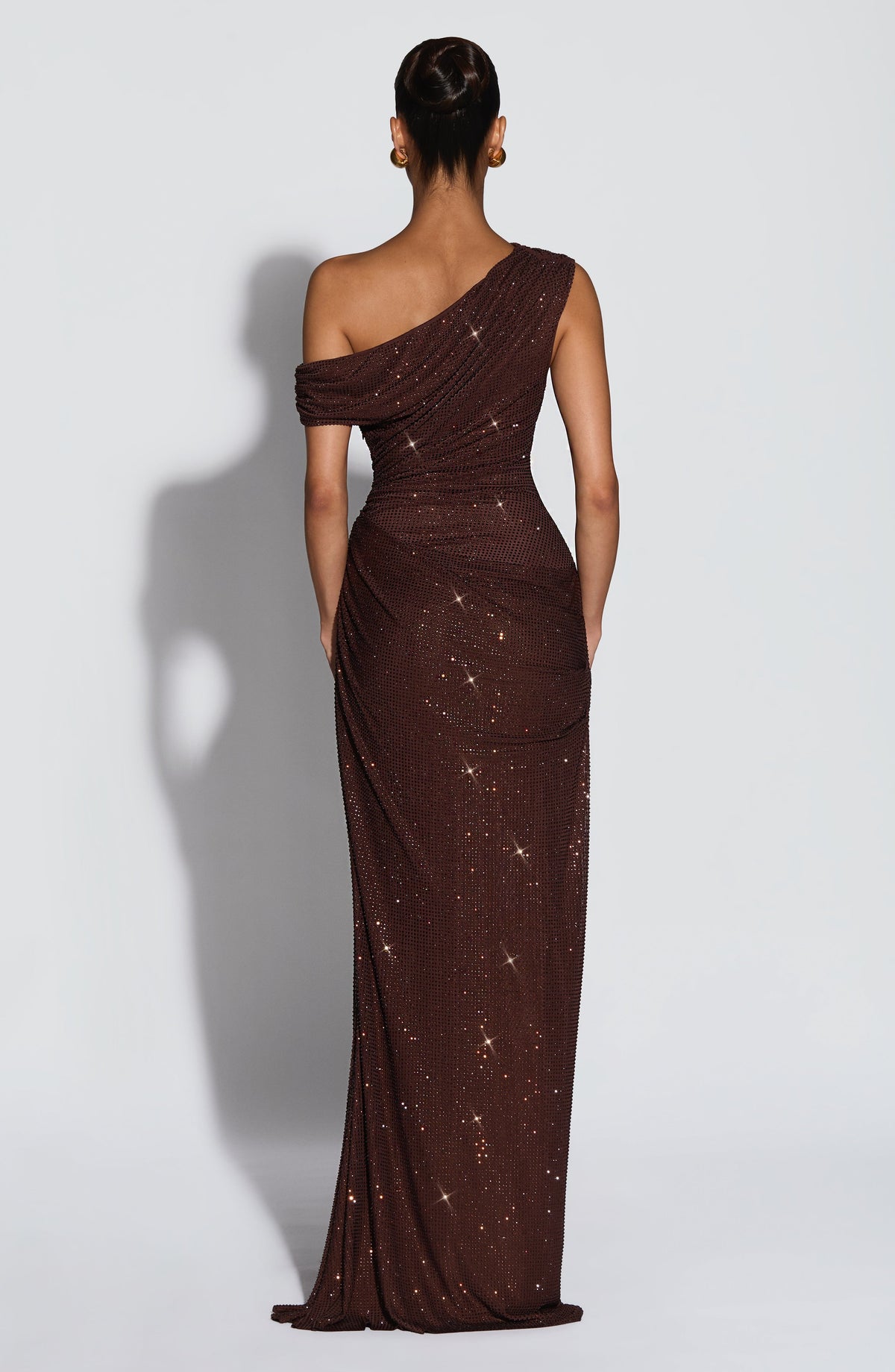 Ottilie Maxi Dress - Plum Brown – image 3