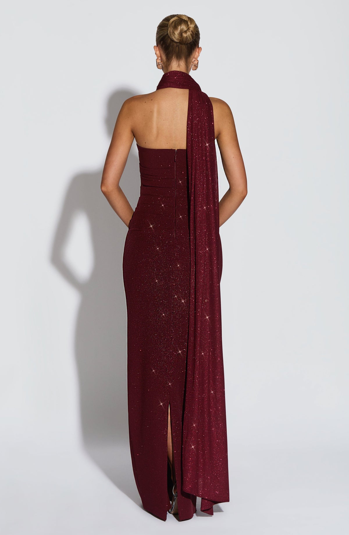 Pandra Maxi Dress - Wine Sparkle – image 7