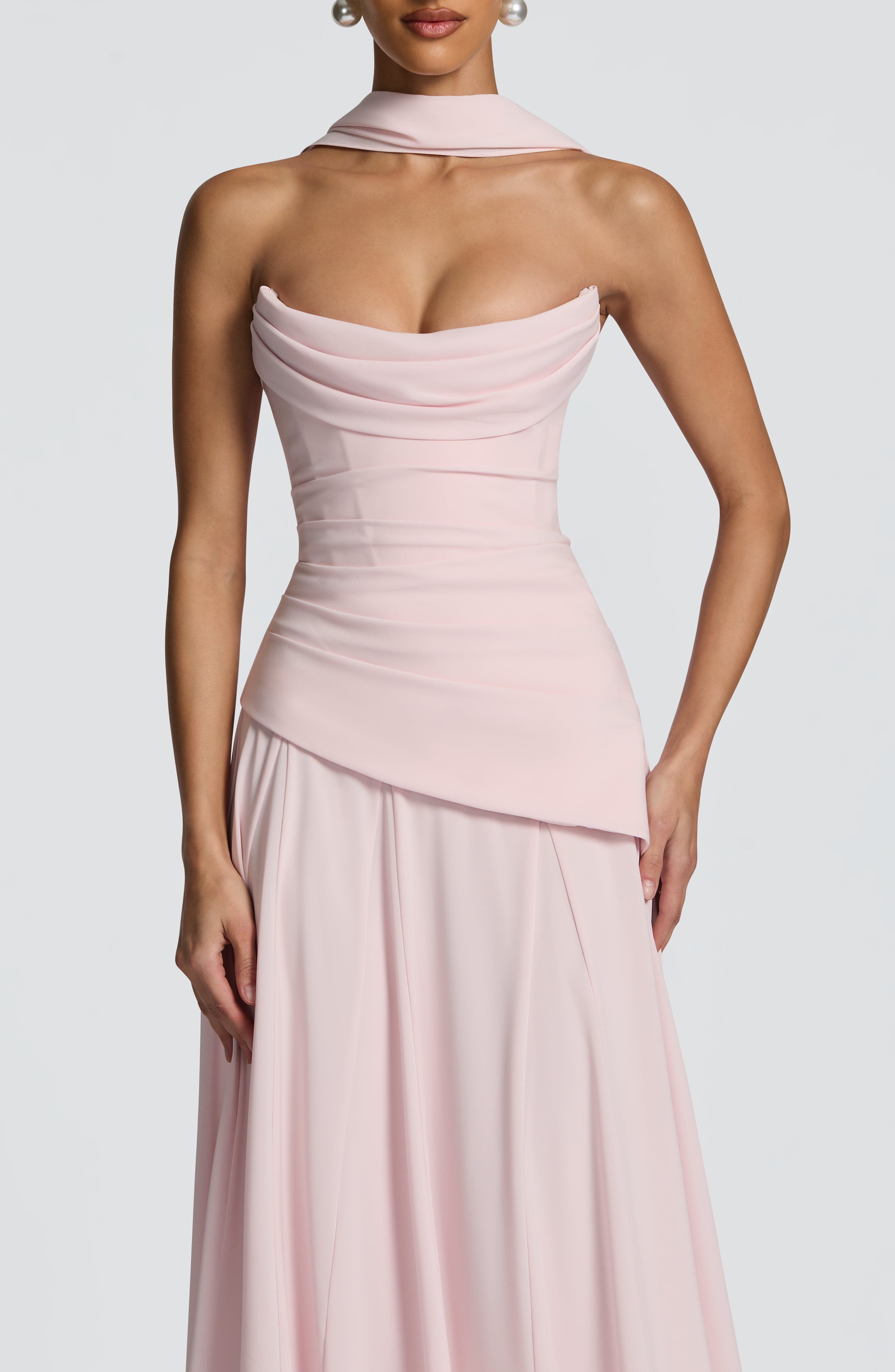 Patricia Maxi Dress - Blush – image 3