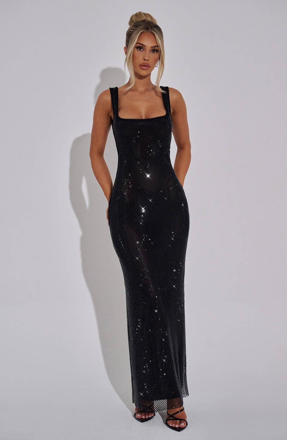 Petra Maxi Dress - Black – image 1
