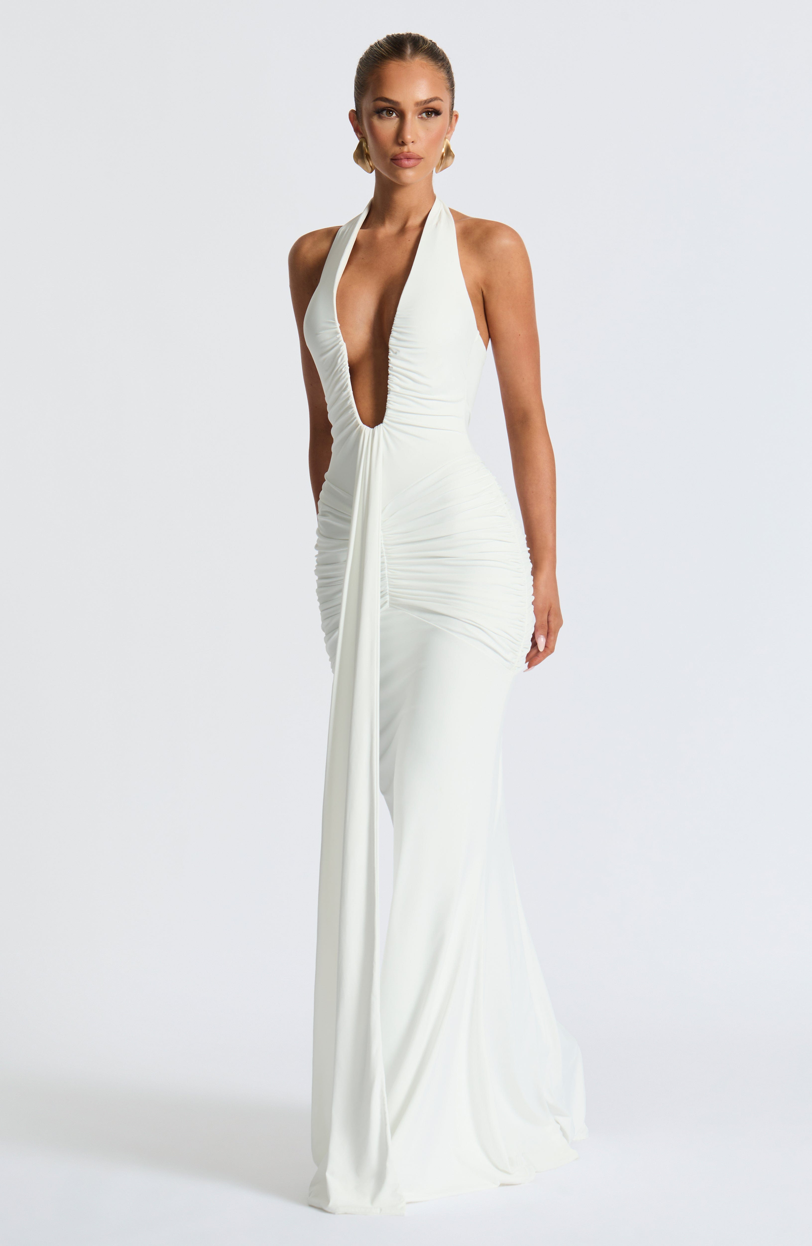 Rosetta Maxi Dress - White – image 5