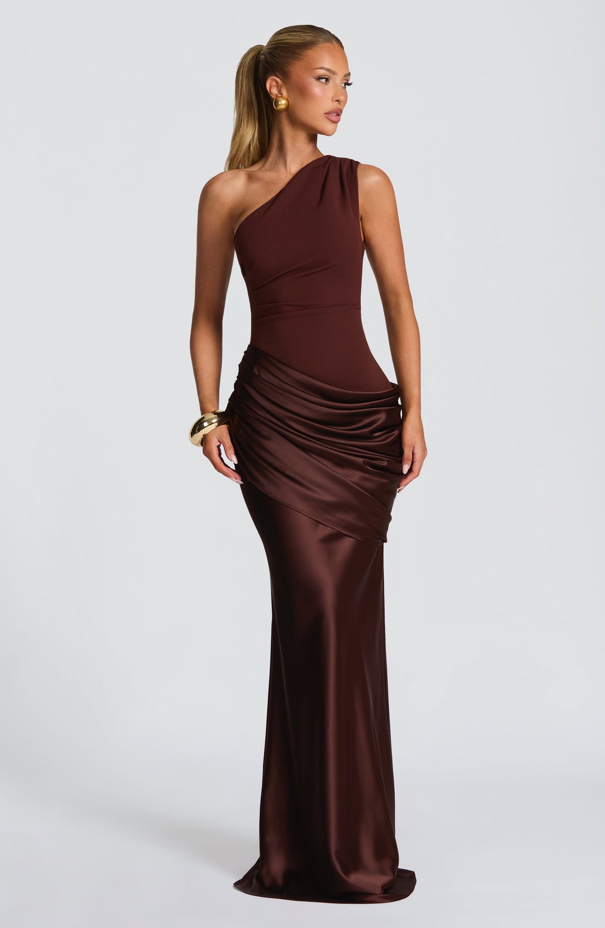 Sadona Maxi Dress - Plum Brown – image 1