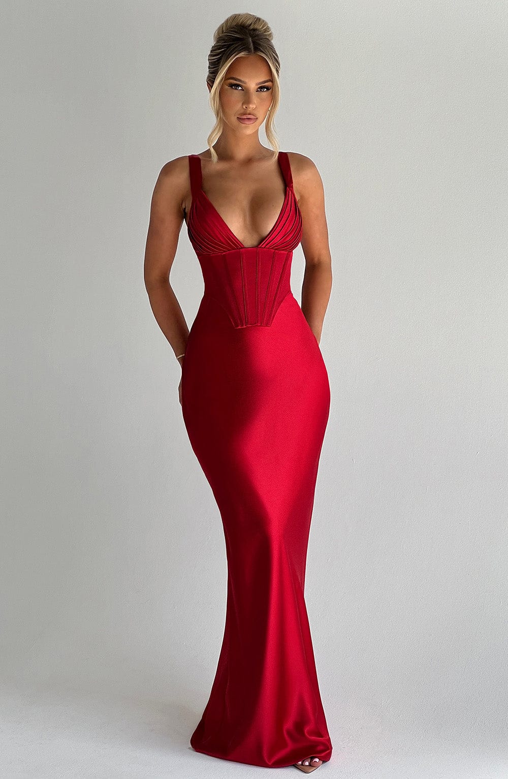 Shae Maxi Dress - Red – image 4
