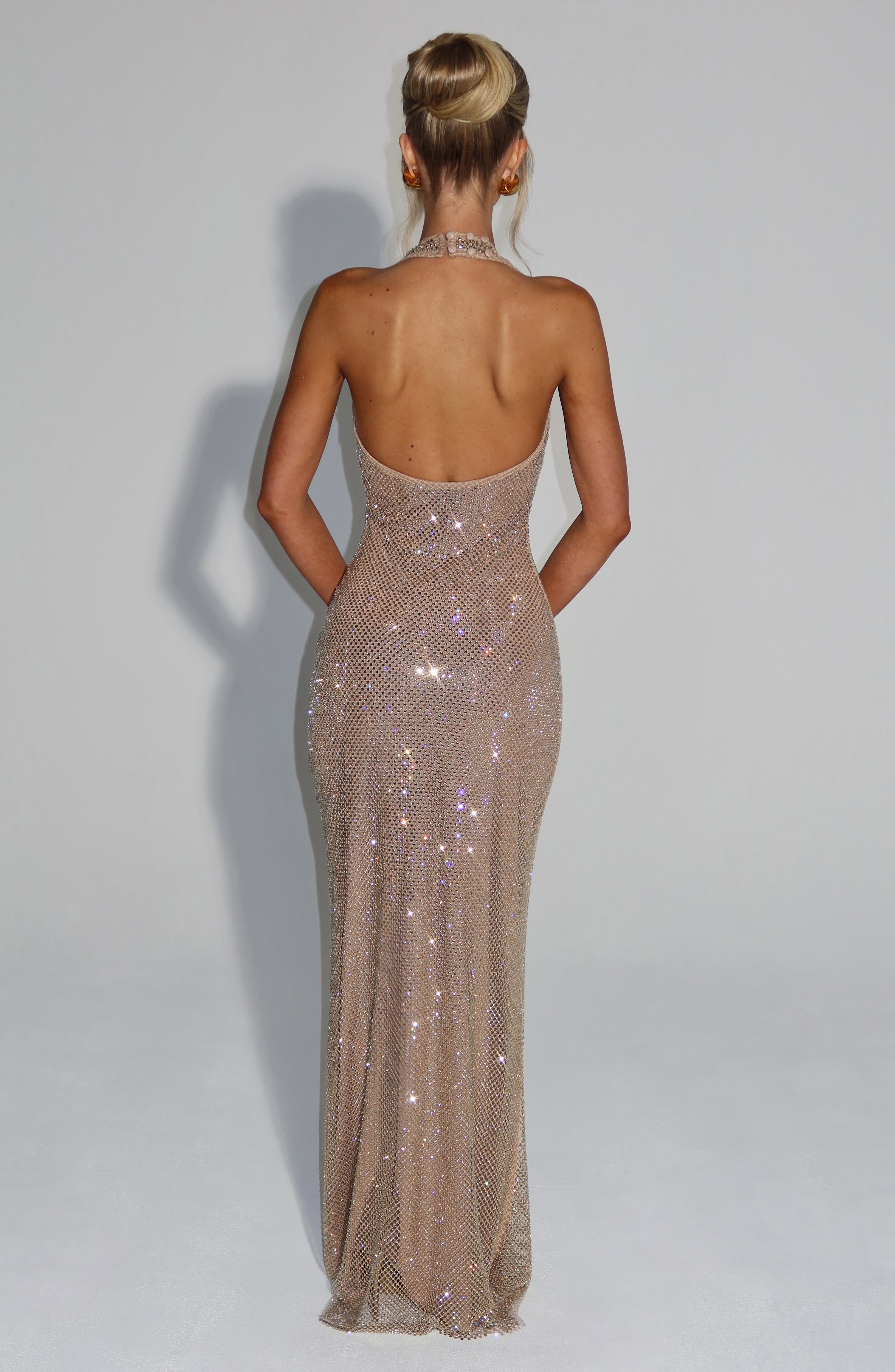 Starla Maxi Dress - Gold – image 3