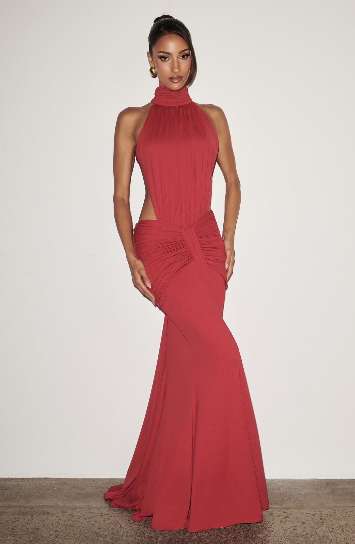 Thekla Maxi Dress - Red – image 5