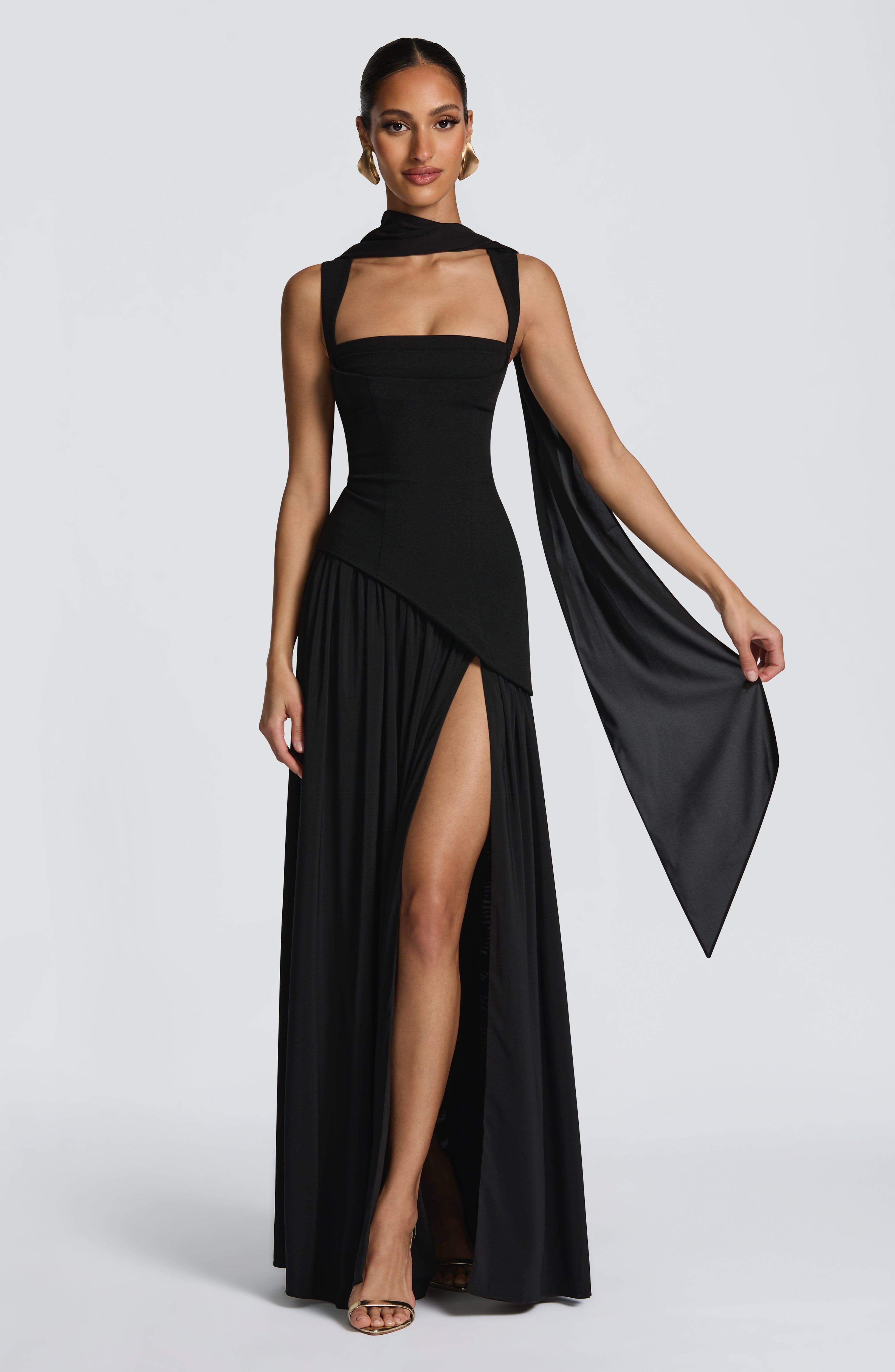 Tullulah Maxi Dress - Black – image 1