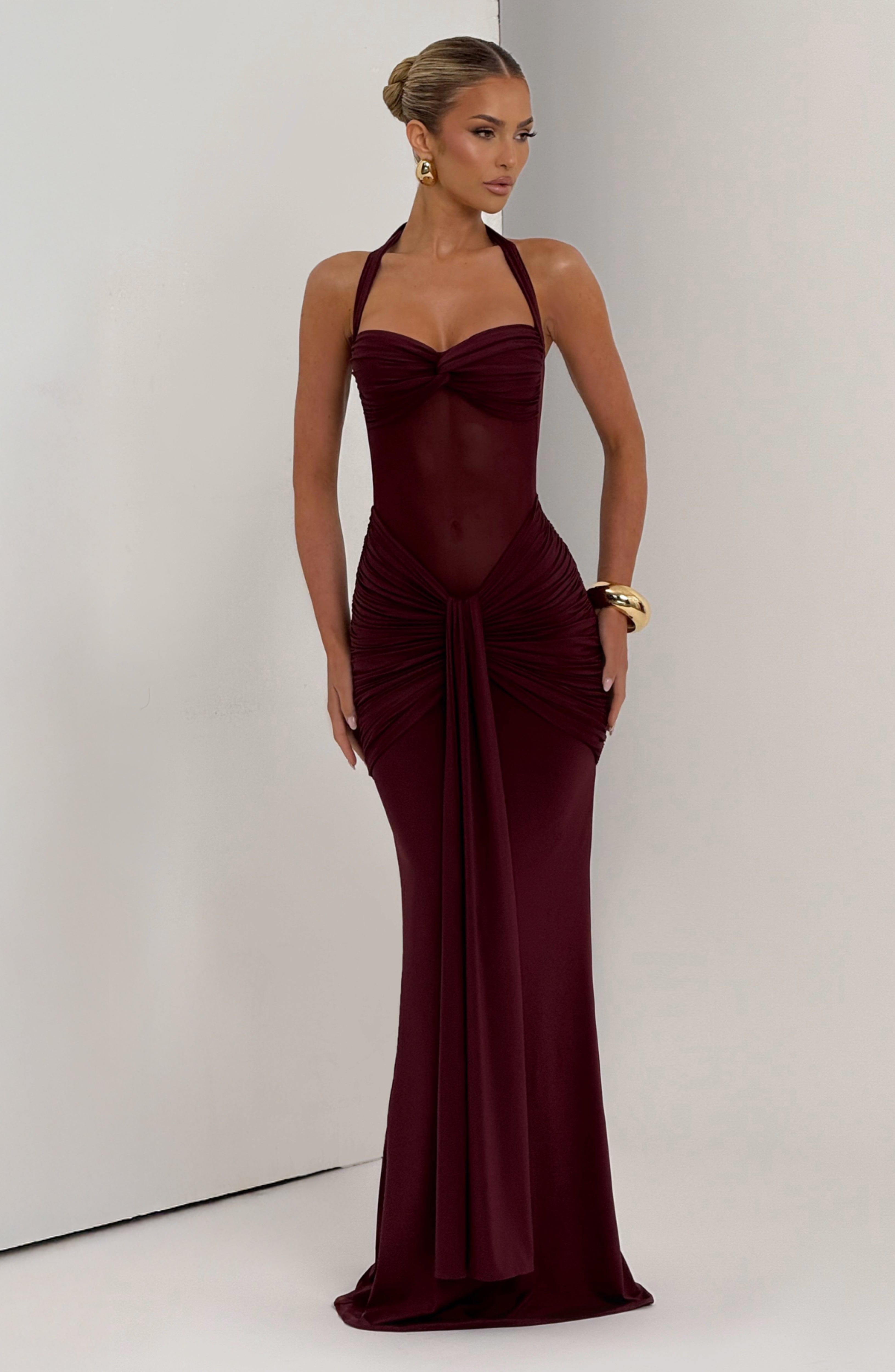 Vixen Maxi Dress - Cherry Lacquer – image 6