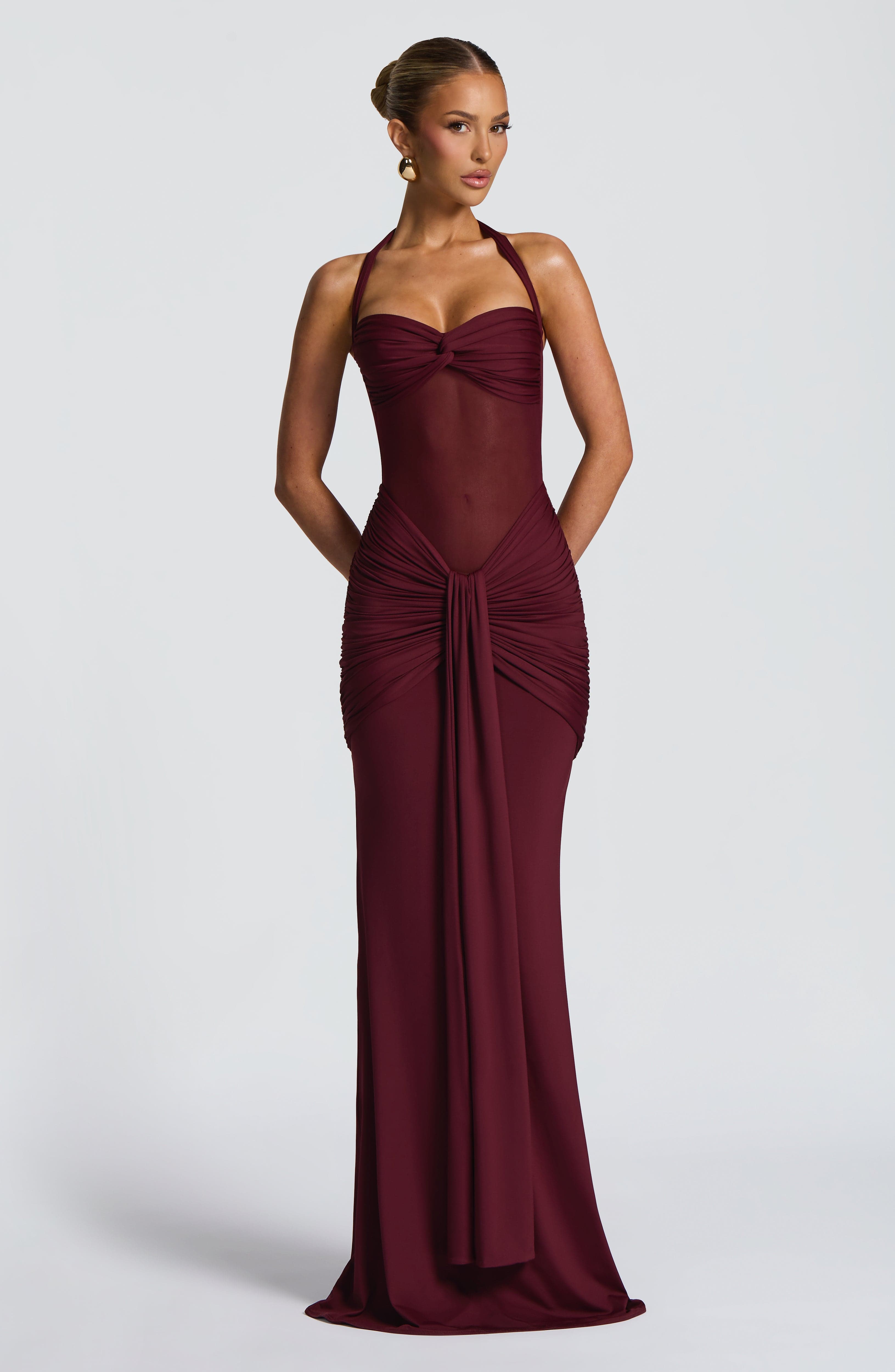 Vixen Maxi Dress - Cherry Lacquer – image 1