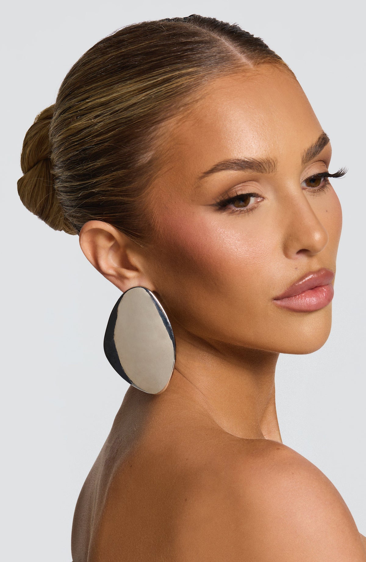 Yuki Earrings - Silver – image 1