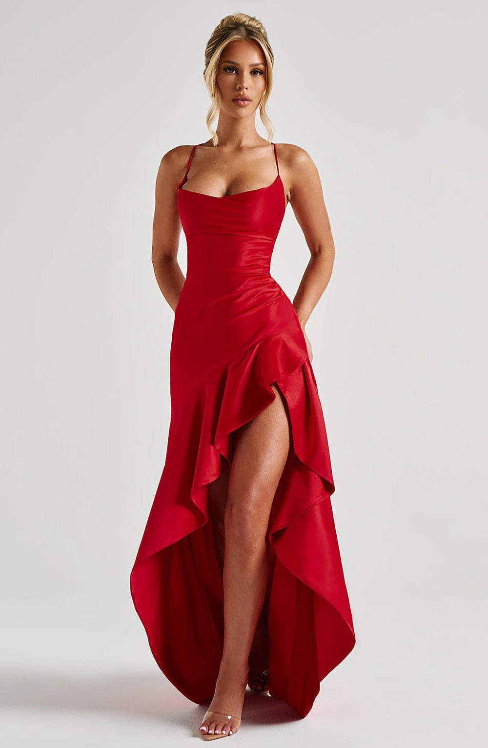 Aphrodite Satin Gown – image 9