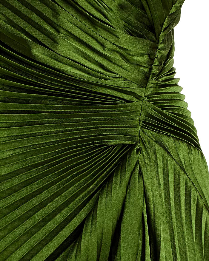 Aurelia – One-Shoulder Pleated Dress – image 5
