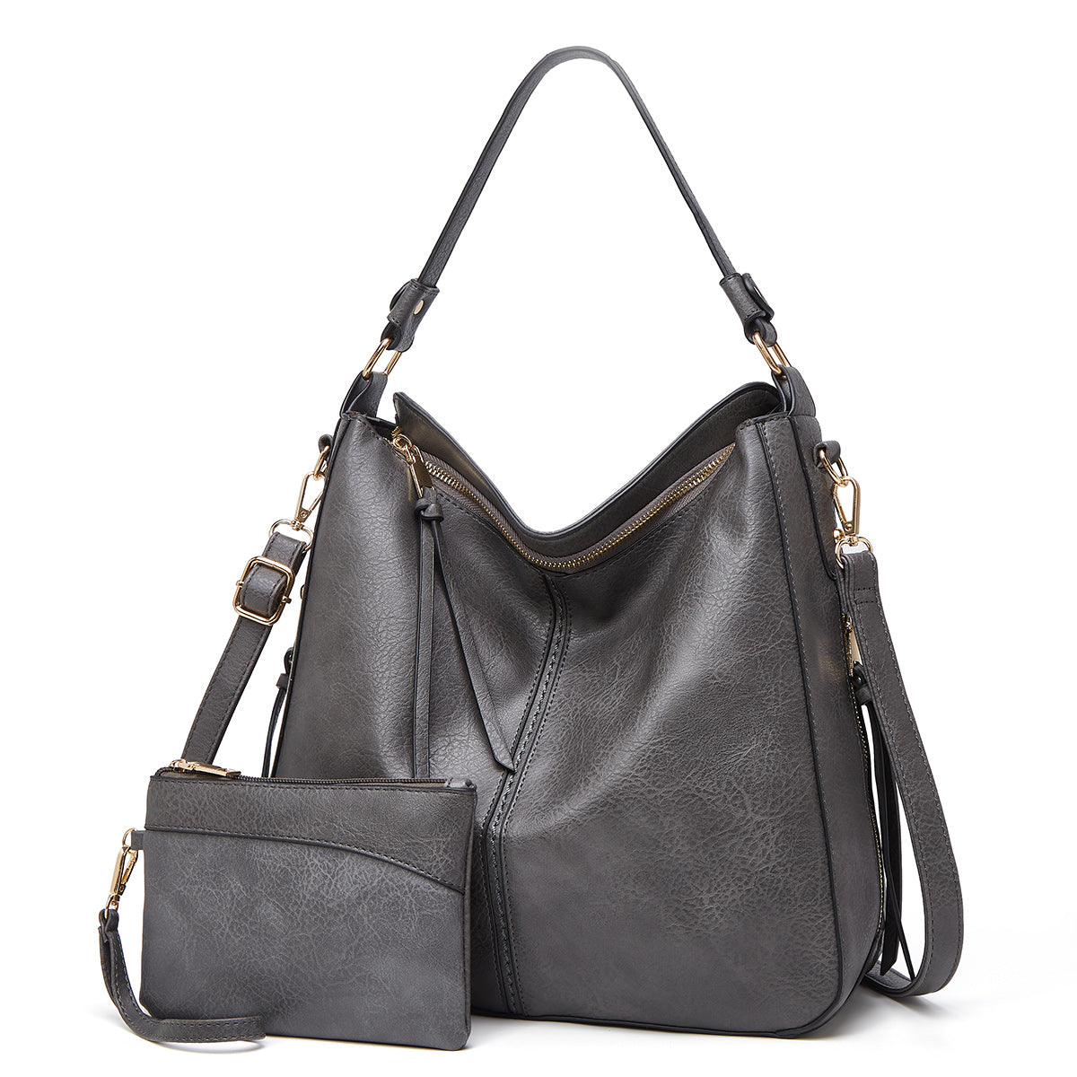 Luxury Anti-Theft Leather Crossbody Bag with Coin Purse – image 8