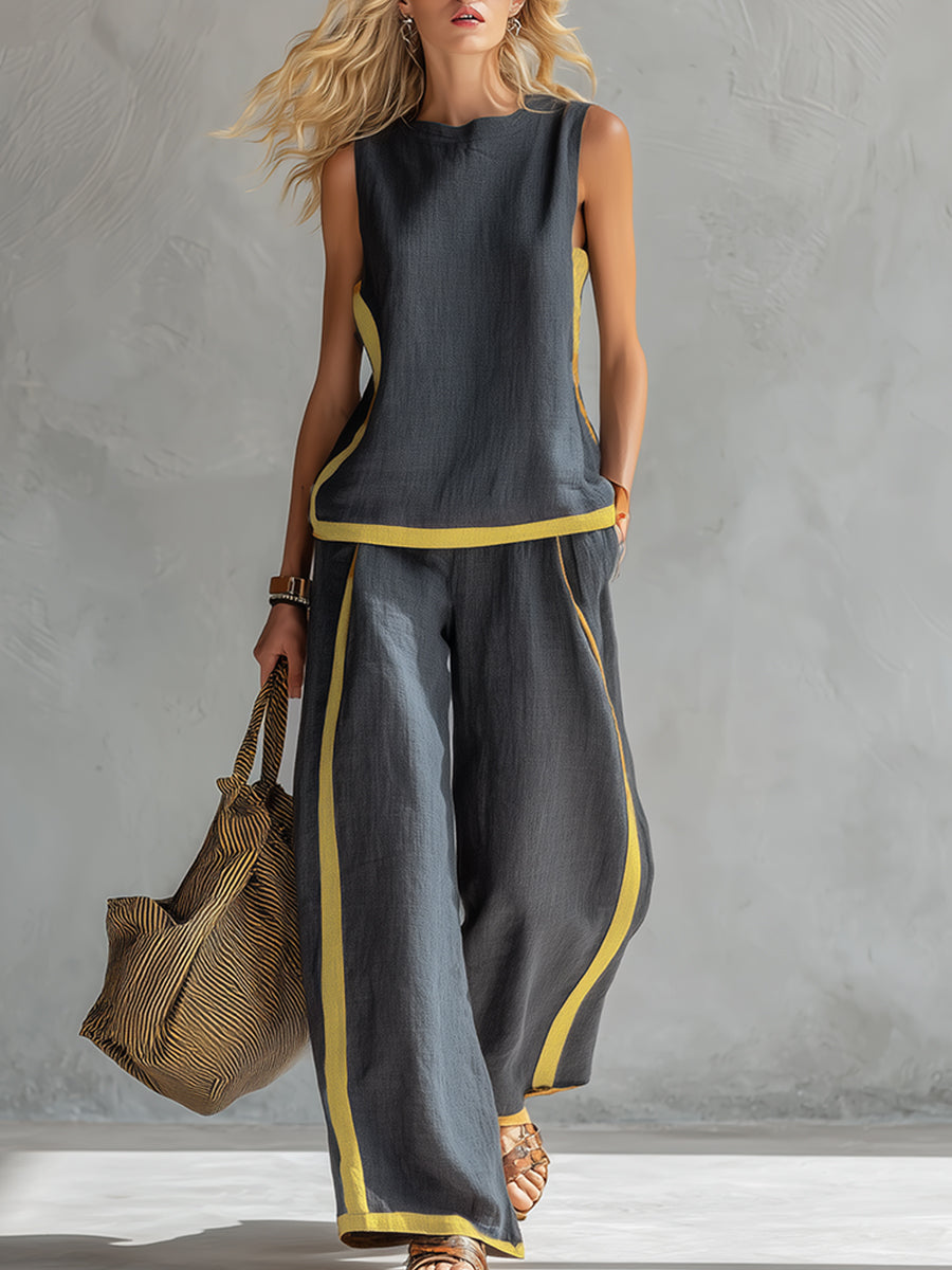 Leila – Elegant Cotton and Linen Set – image 3