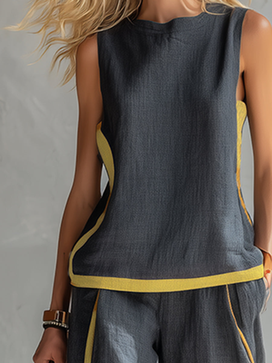 Leila – Elegant Cotton and Linen Set – image 2