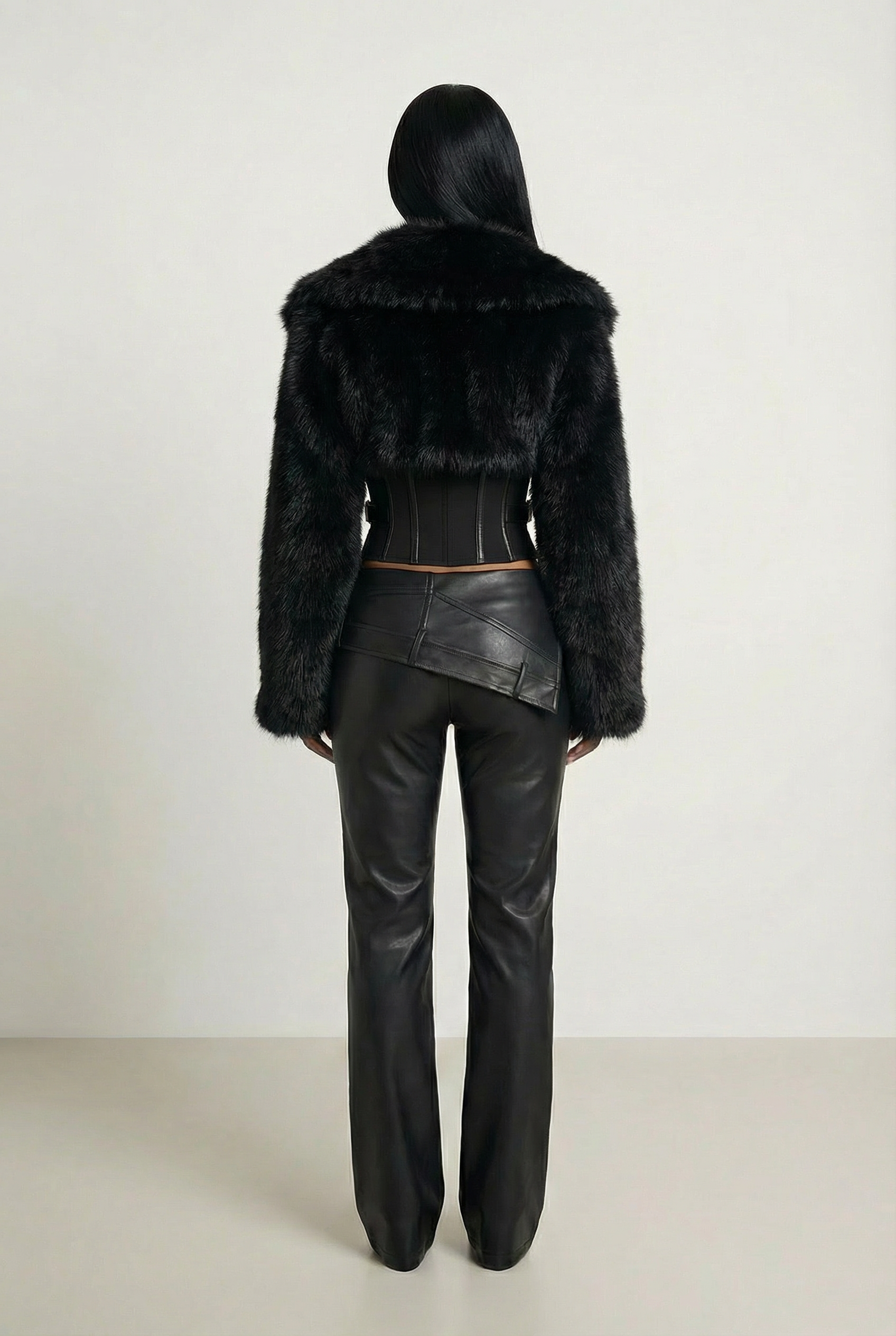 Élisabeth Short Coat – Black – image 4