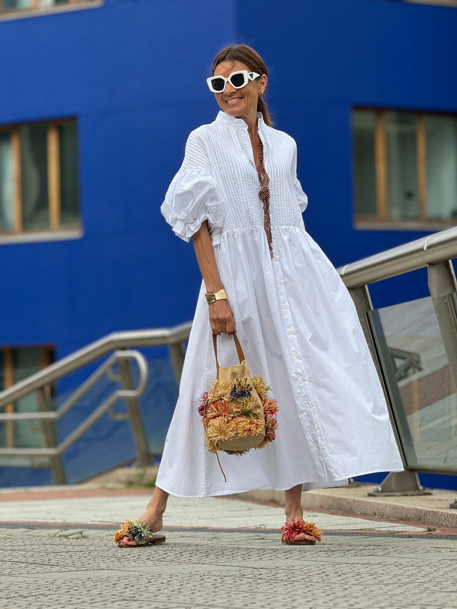 Dress Phoebe White – Style 2