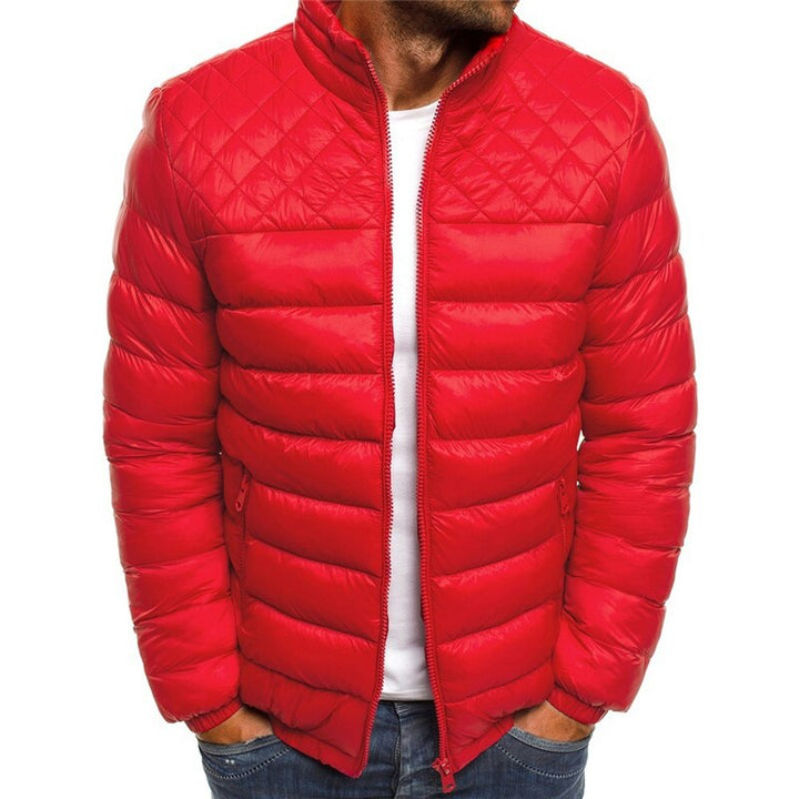 Herren Pufferjacke Winter | Warme Steppjacke für kalte Tage