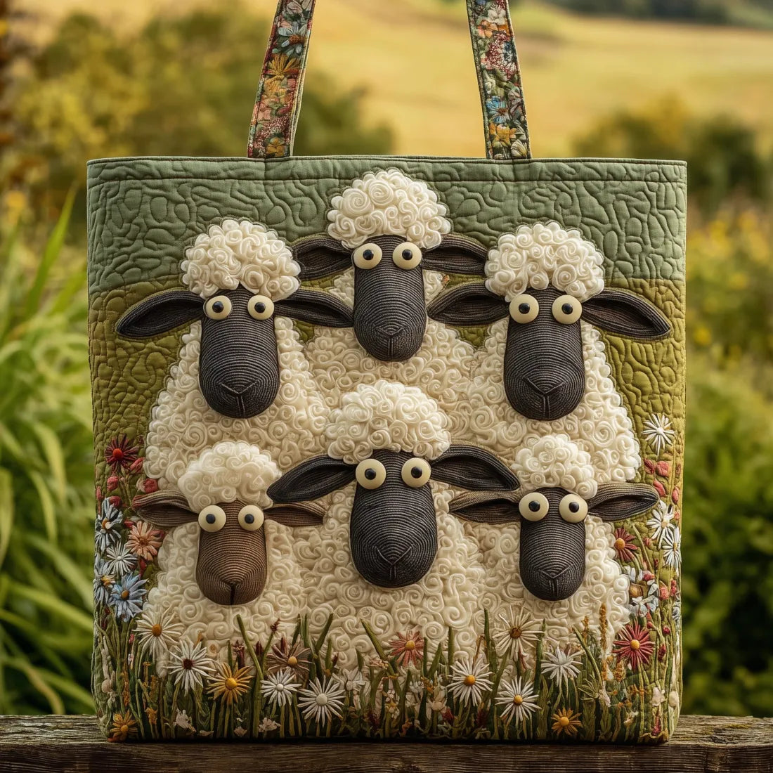 Odessa – Handmade soft quilted bag – image 1