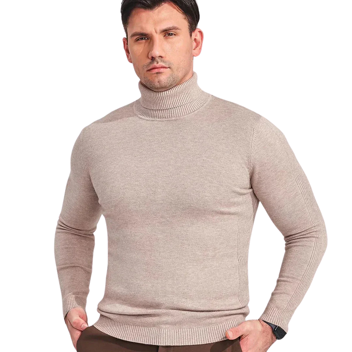 Winter Rollkragenpullover Herren | Klassischer Pullover für kalte Tage