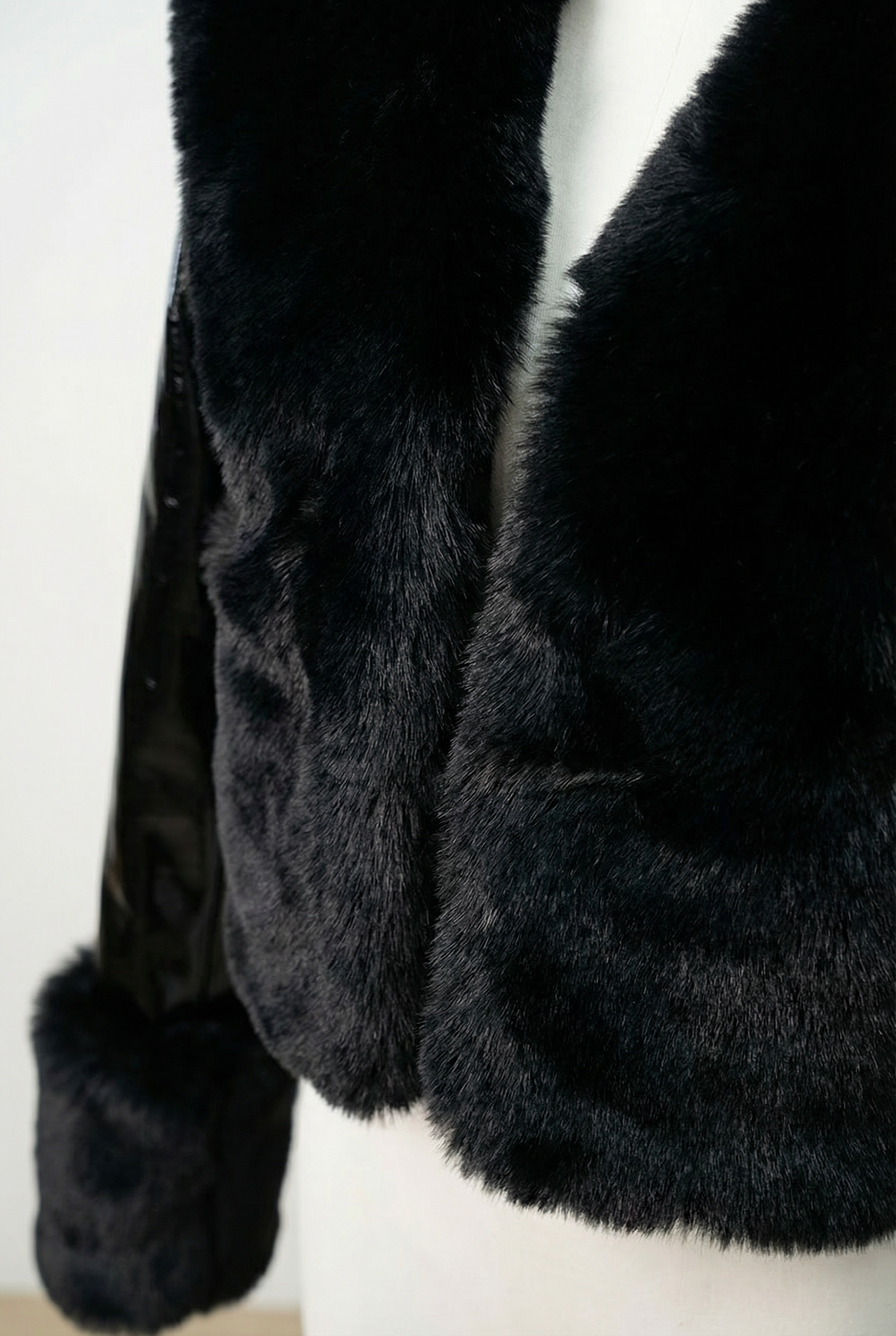 Romane Short Coat – Black – image 6