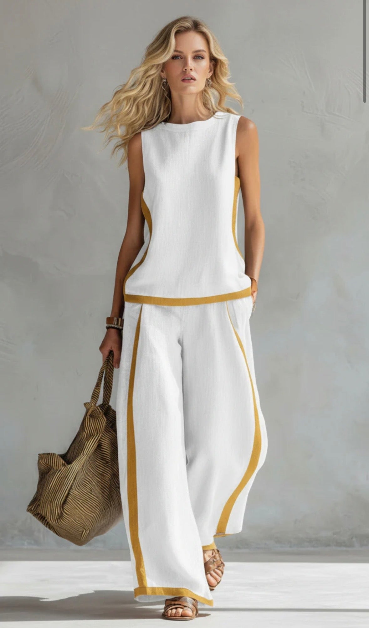 Leila – Elegant Cotton and Linen Set – image 6