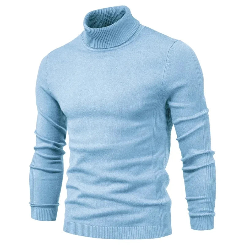 Winter Rollkragenpullover Herren | Klassischer Pullover für kalte Tage