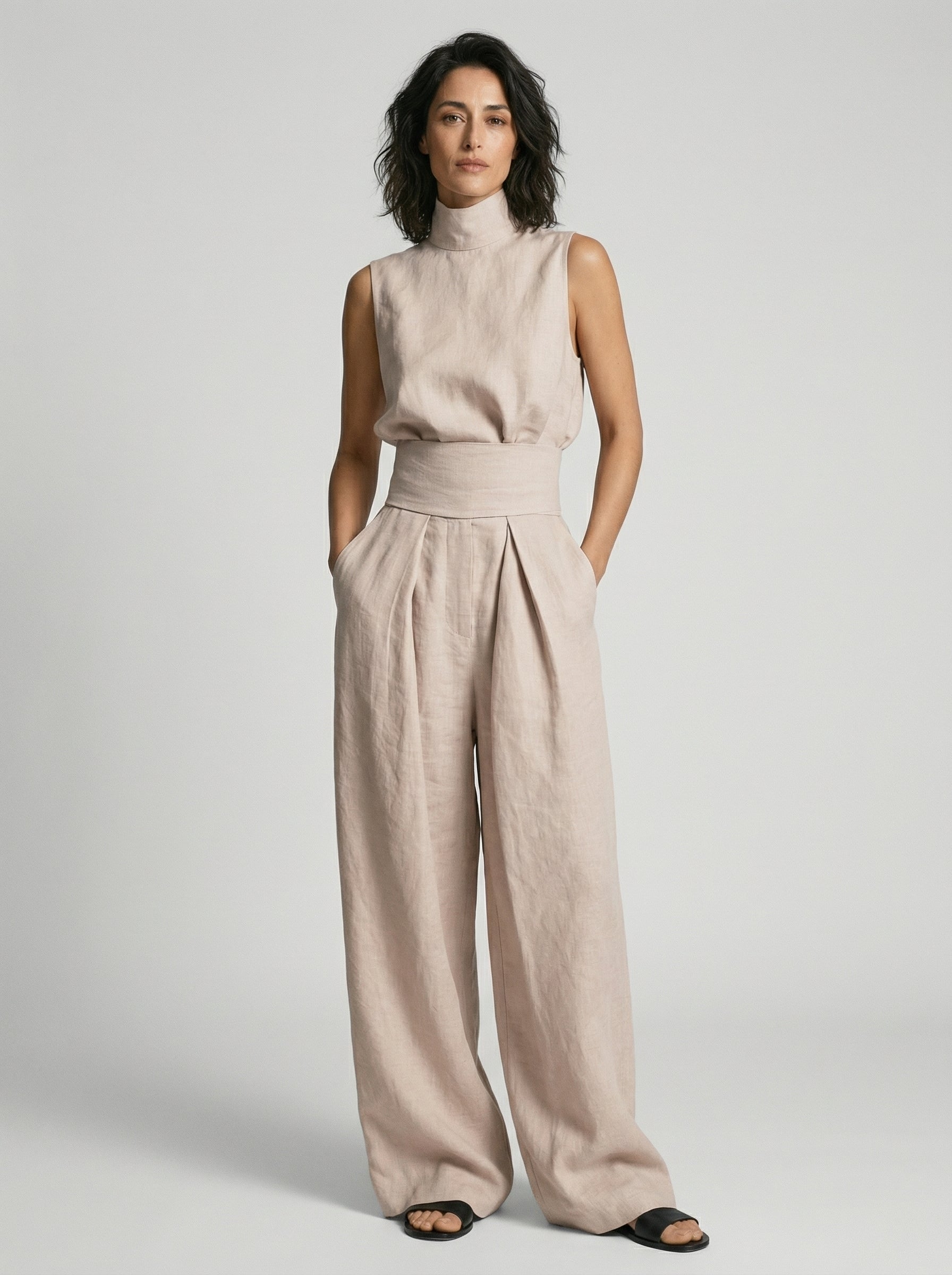 Minimalist Sleeveless Top Set – image 4