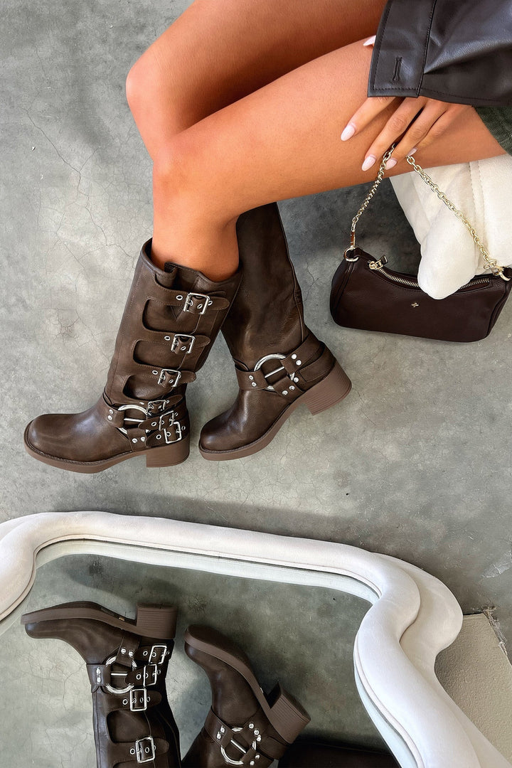 Damen Winterstiefel Braun | Klassische Stiefel für kalte Tage