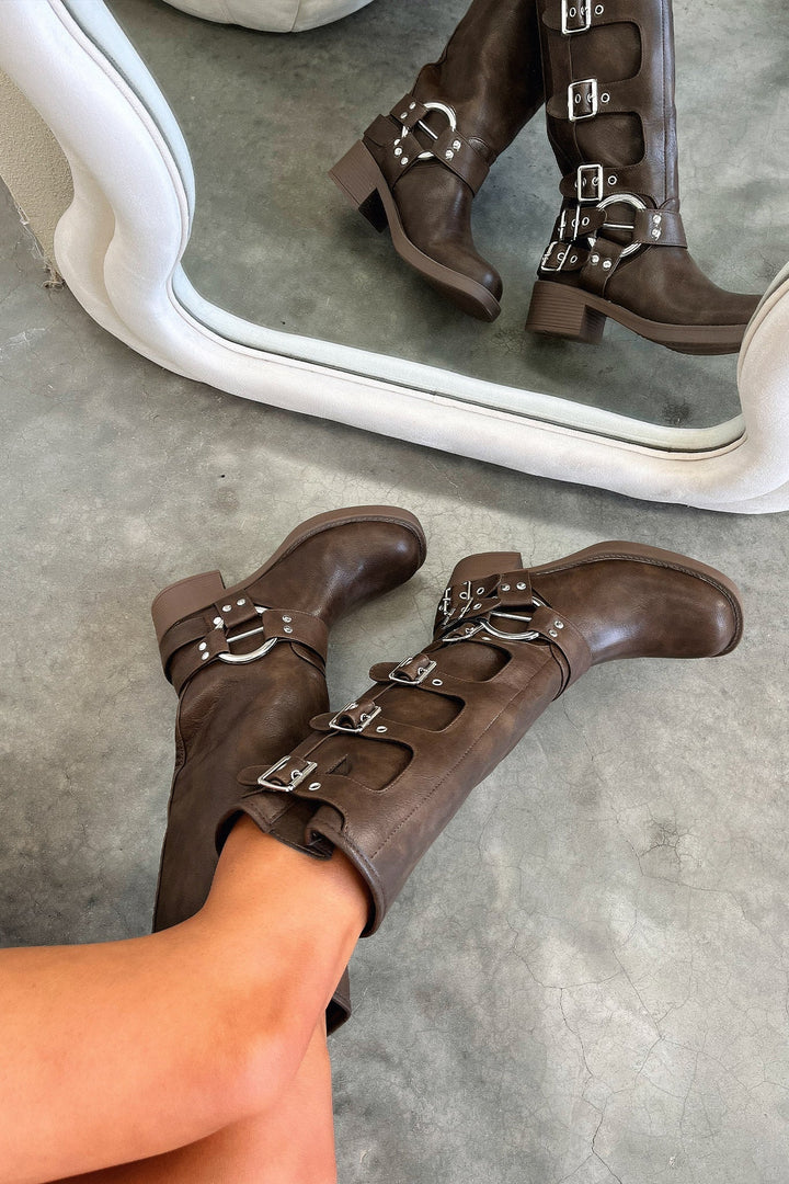 Damen Winterstiefel Braun | Klassische Stiefel für kalte Tage