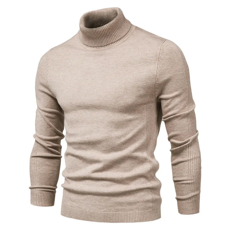 Winter Rollkragenpullover Herren | Klassischer Pullover für kalte Tage