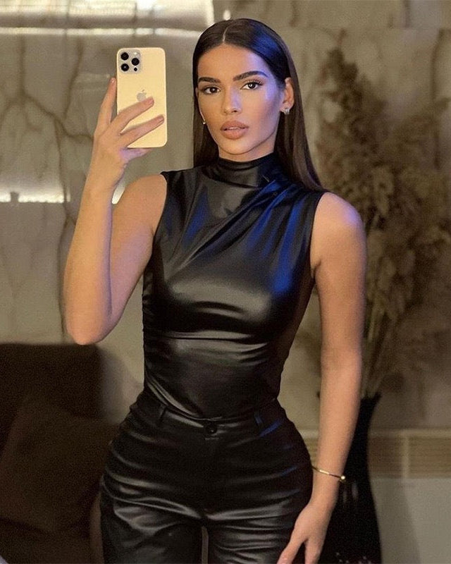 Luxe Leather Top – image 7