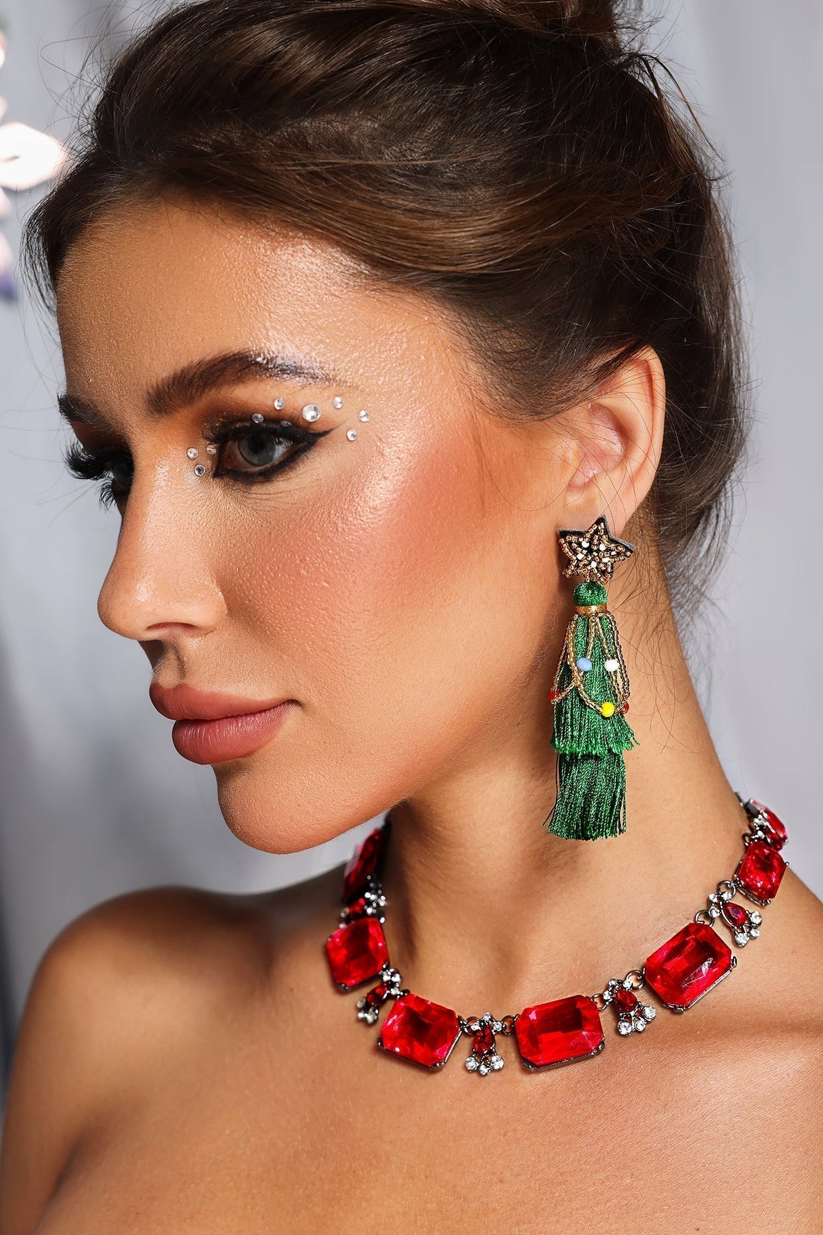Scarlitt Star Tassel Earrings – image 3
