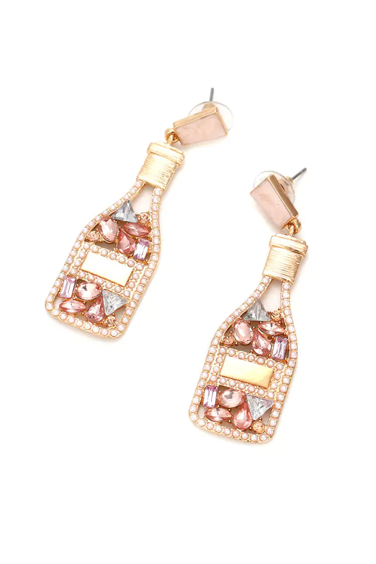 Majken Diamante Bottle Earrings – image 3