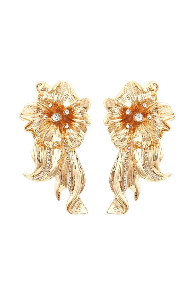 Yatalu Golden Flower Earrings – image 1