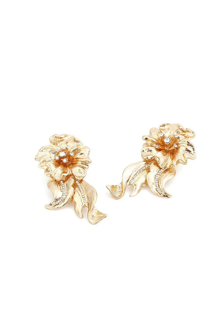 Yatalu Golden Flower Earrings – image 2