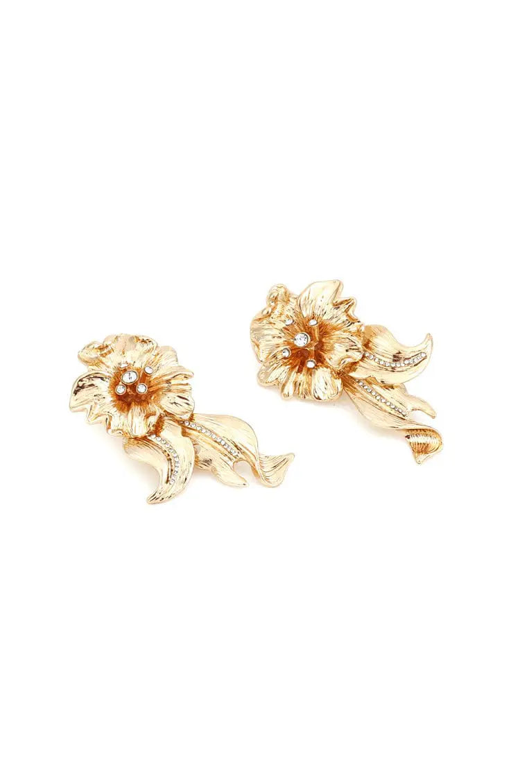 Yatalu Golden Flower Earrings – image 3